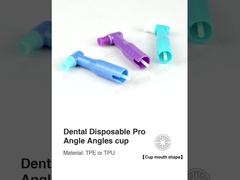 Dental Disposable Pro Angle Angles cup Materiale: TPE o TPU