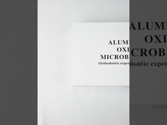 Microblastro dentale di ossido di alluminio