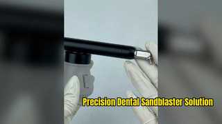 Uno sguardo più da vicino: sabbiatrice dentale all'ossido di alluminio