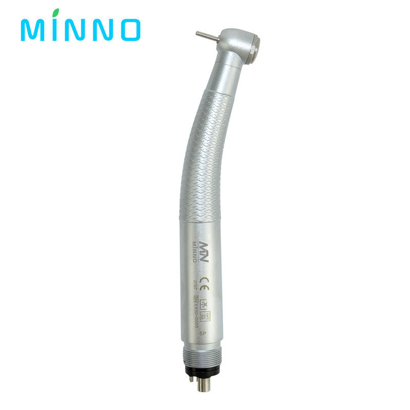 4 fori Dental Handpiece ad alta velocità senza pulsante di pressione di luce