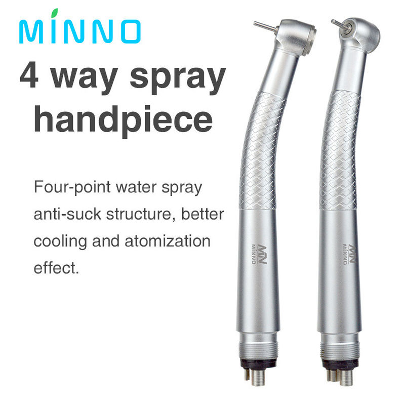 0.25-0.3Mpa Dental Handpiece ad alta velocità Led Handpiece Integrato E Generator