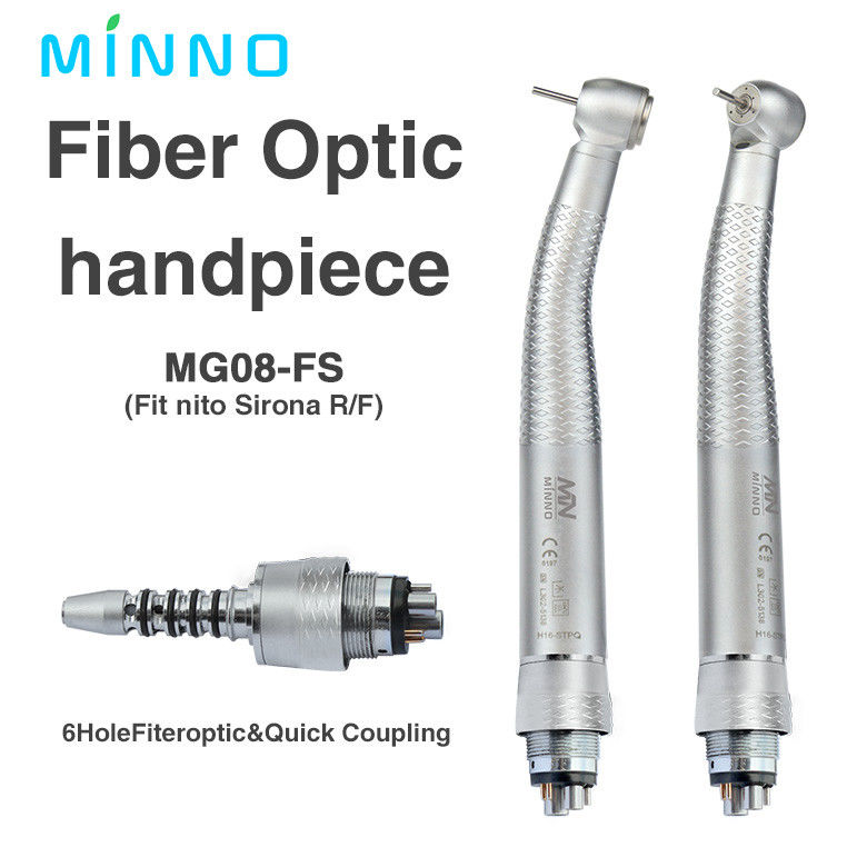 ISO Dental Handpiece ad alta velocità 0.25Mpa-0.3Mpa E Generator Led Handpiece