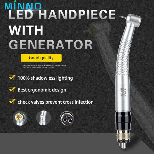 CE Dental Handpiece ad alta velocità 25000RPM Push Type Handpiece