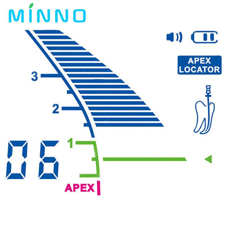 Localizzatore di apice dentale endodontico COXO 7.4V 1000mAh C Localizzatore di apice della radice