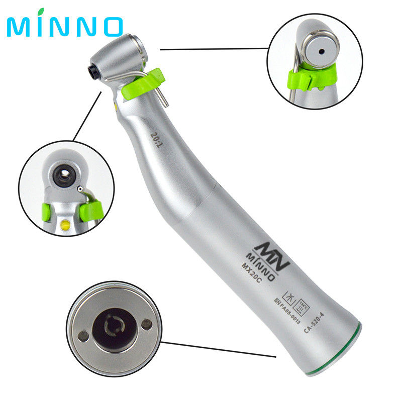 Contra angolo testa per dentale 20:1 Contra angolo handpiece a bassa velocità riduzione impianto chirurgia S-Max SG20 rotore cartuccia