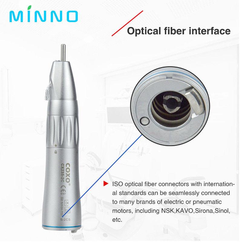 Dental Low Speed Handpiece Esterno Spray Acqua tipo E connessione universale Motore d'aria Micromotore 2/4 Fori attrezzi di laboratorio equ