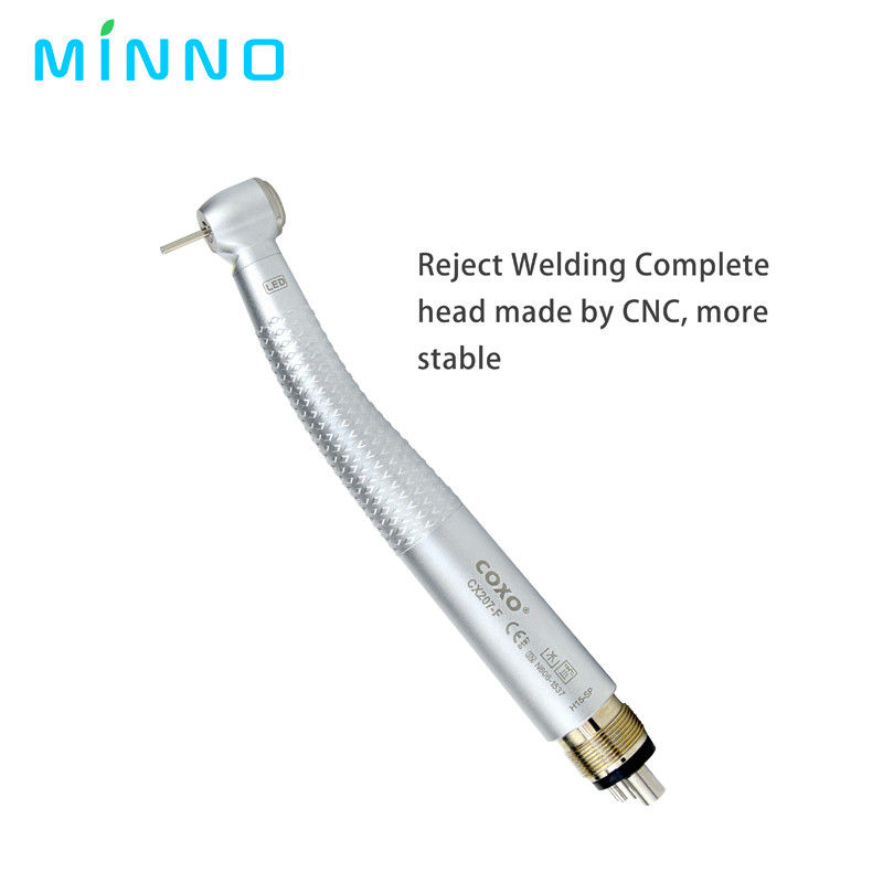 300000rpm Coxo Handpiece ad alta velocità 4 fori LED Dental Handpiece con 3 Way Spray