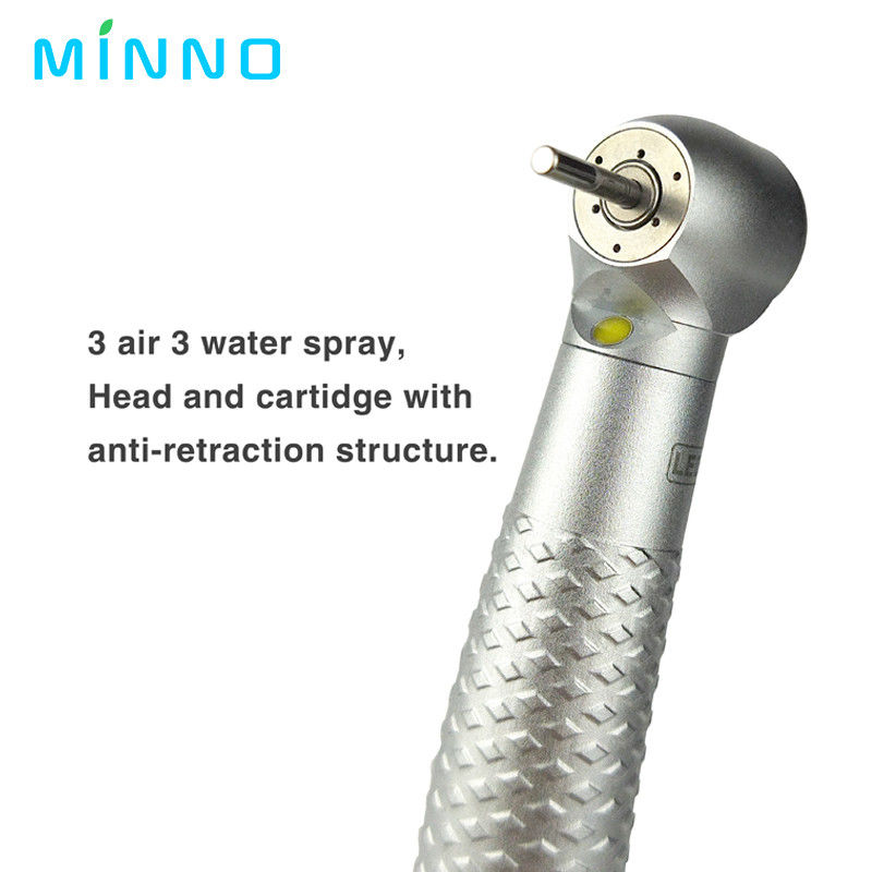 300000rpm Coxo Handpiece ad alta velocità 4 fori LED Dental Handpiece con 3 Way Spray