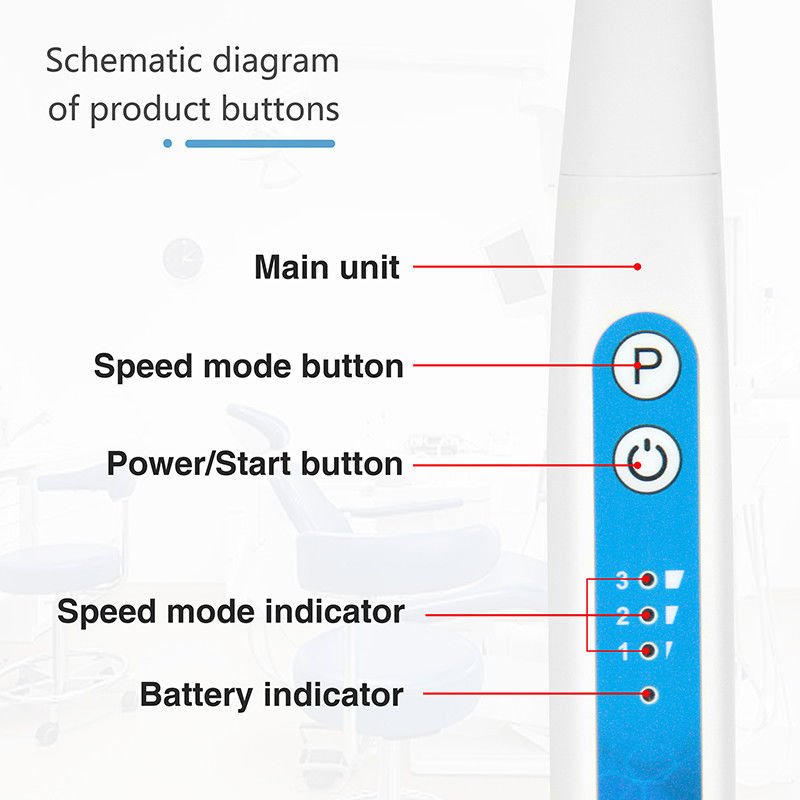 Dental Sonic Endodontic Irrigator Endo Activator per la pulizia ultra del canale radicolare / Dental Root Canal Sonic Irrigator Activator Strumento odontoiatrico