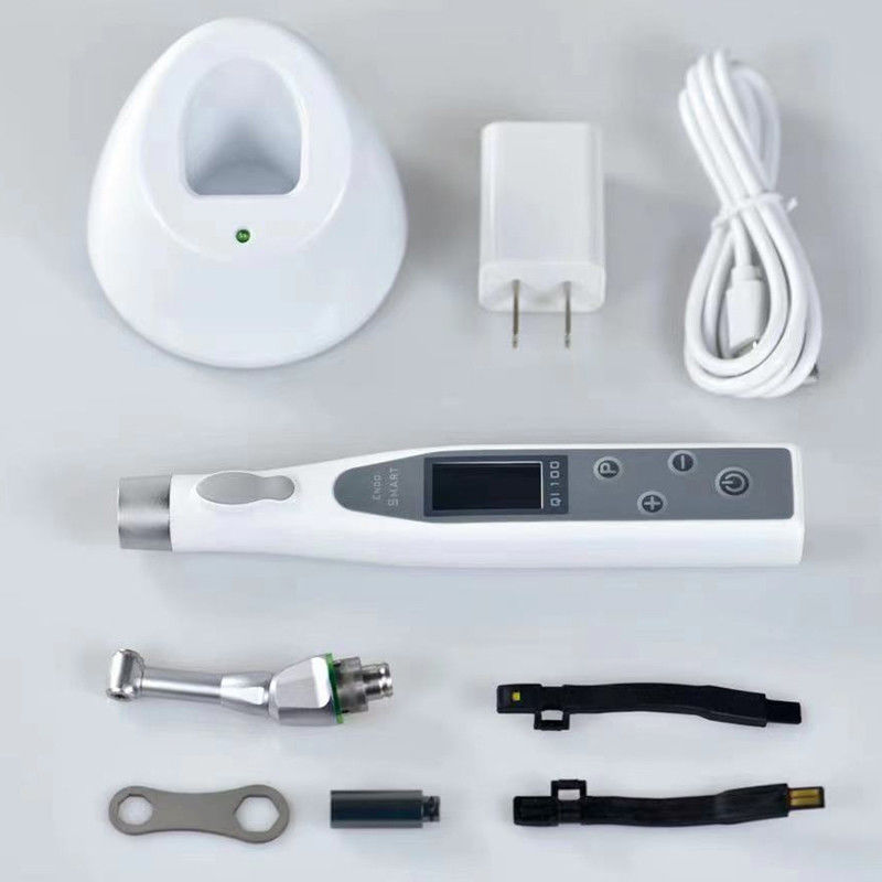 Endomotore dentistico senza fili con lampada a LED Endomotore 16: 1 angolo di contra riduzione dentale