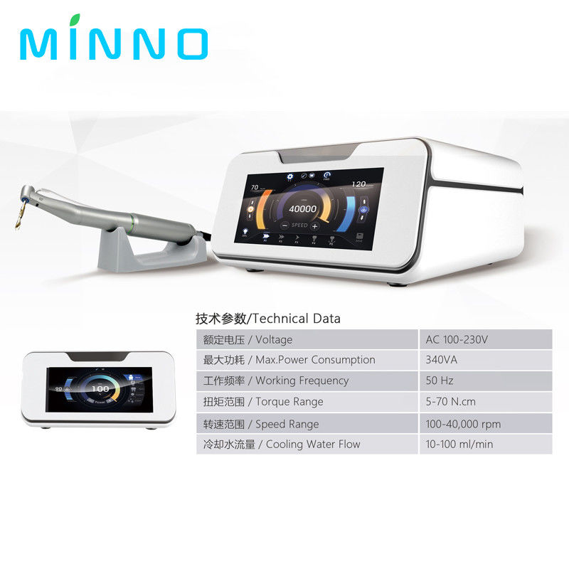 Motore per impianti dentali Full Touch Screen con 20: 1 Fibre Angle Piezo Surgery Equipment Implant Machine