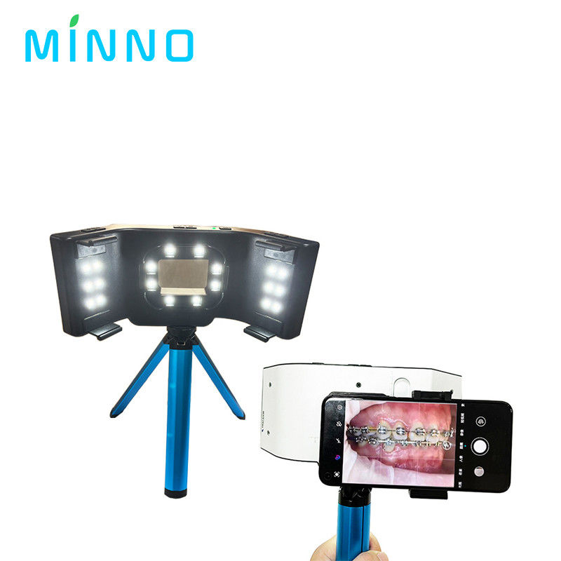 Fotografia dentale Lampada di riempimento orale Lampada luminosa lampeggiante Fornitura luminosa Ambiente luminoso Foto Macro luce intraorale Odontoiatria