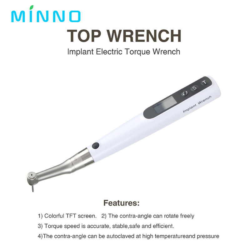 Implantazione dentale Torque chiave frenetica Funzione di regolazione limite chiave frenetica Oral strumento base di avvitamento sacchetti utensili