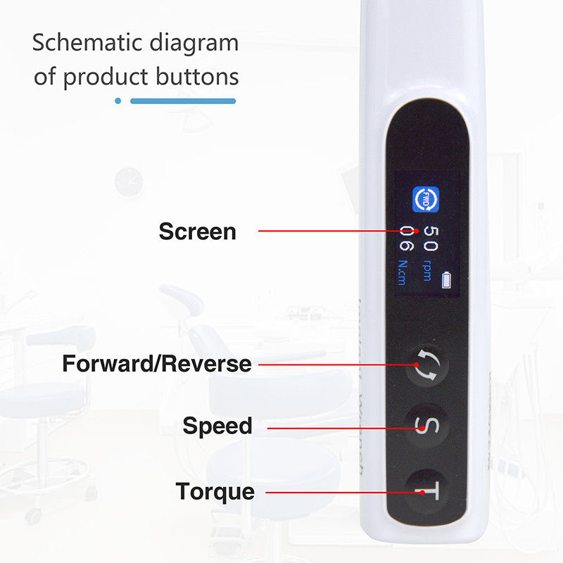 Implantazione dentale Torque chiave frenetica Funzione di regolazione limite chiave frenetica Oral strumento base di avvitamento sacchetti utensili