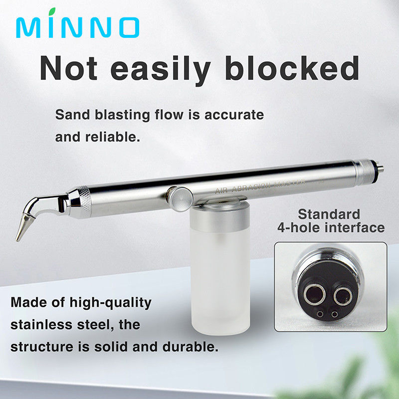 Micro blaster dentale di ossido di alluminio con spruzzo d'acqua Microetcher di alluminio pistola da sabbiatura lucidatore d'aria attrezzi dentali