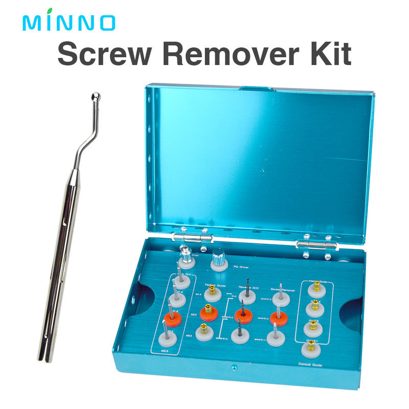 Kit per la rimozione delle viti,strumento per la rimozione delle viti dell'implantare dentale,dispositivi medici dentali,perforazione di strumenti d'emergenza per impianti dentali
