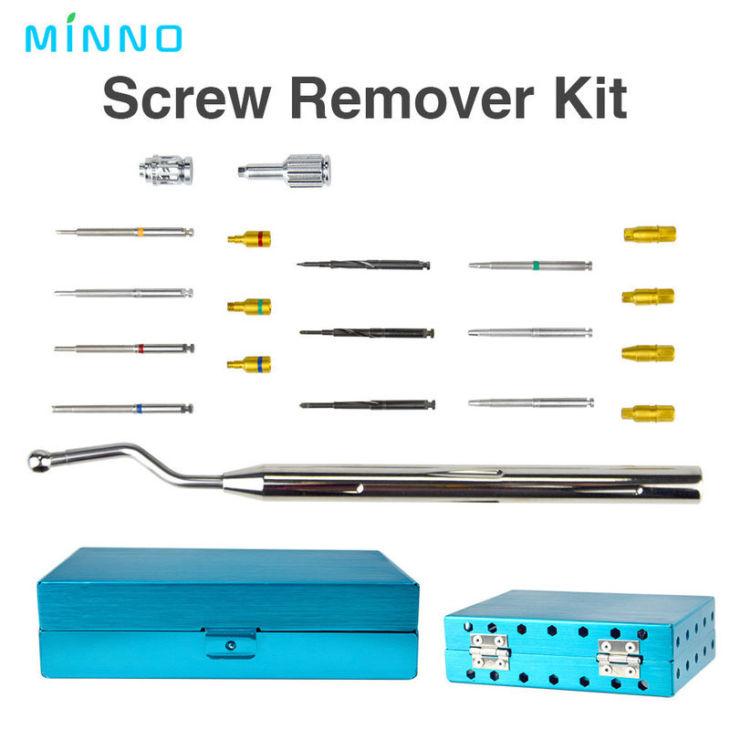 Kit per la rimozione delle viti,strumento per la rimozione delle viti dell'implantare dentale,dispositivi medici dentali,perforazione di strumenti d'emergenza per impianti dentali