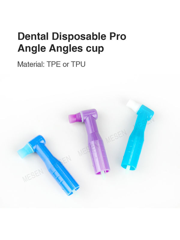 Coppa dentale monouso per angoli profici Materiale TPE o TPU Coppa dentale monouso per angoli profici,coppa profilattica