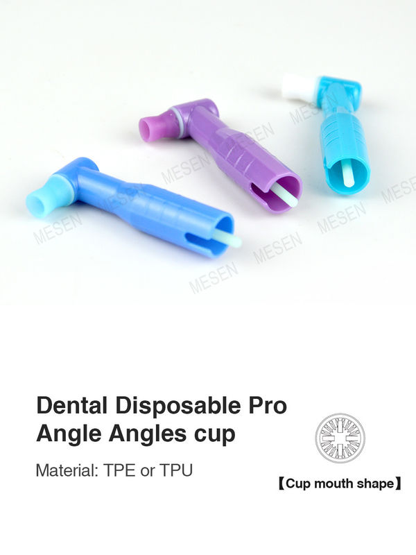 Coppa dentale monouso per angoli profici Materiale TPE o TPU Coppa dentale monouso per angoli profici,coppa profilattica