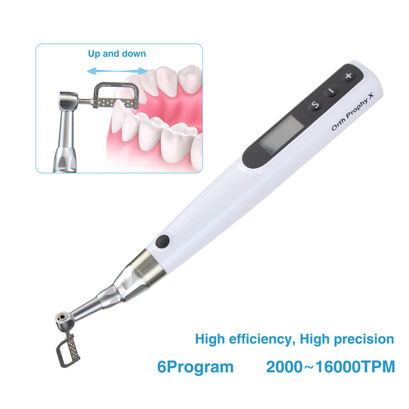 Dental Electric Wireless lPRS system Motore ortodontico Dental Electric Wireless IPR System Ortodontica e lucidatura 2 in 1 Motore Port di ricarica tipo C